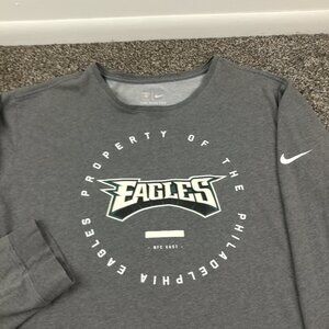 Philadelphia Eagles Shirt Nike Dri-Fit Long Sleeve Training Mens 3XL Slim Fit